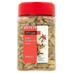 Chef's Larder Green Cardamom Seeds 145g  Adomoo