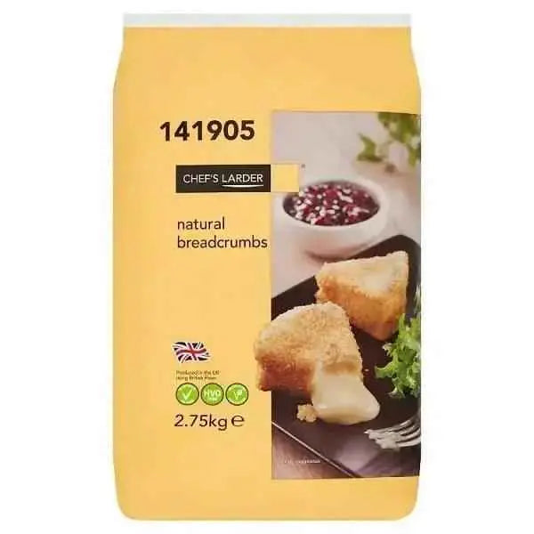 Chef's Larder Natural Breadcrumbs 2.75kg  Adomoo