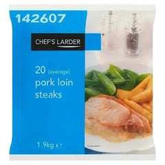 Chef's Larder Pork Loin Steaks 1.9kg  Adomoo