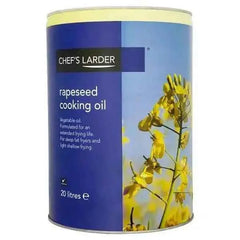 Chef's Larder Rapeseed Cooking Oil 20 Litres  Adomoo