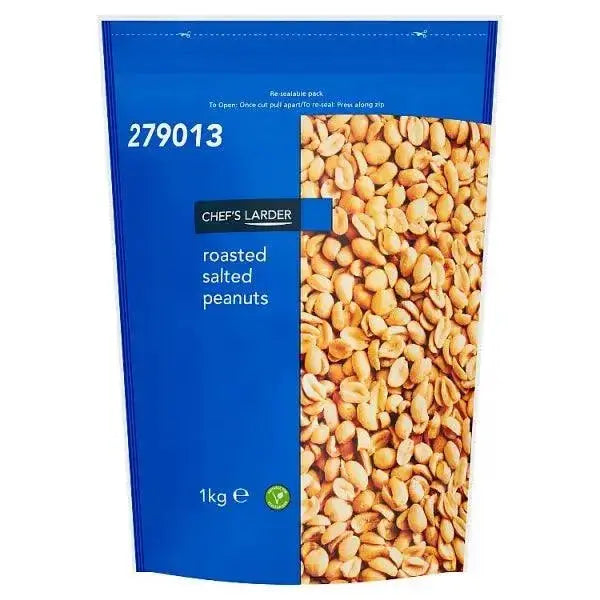Chef's Larder Roasted Salted Peanuts 1kg  Adomoo