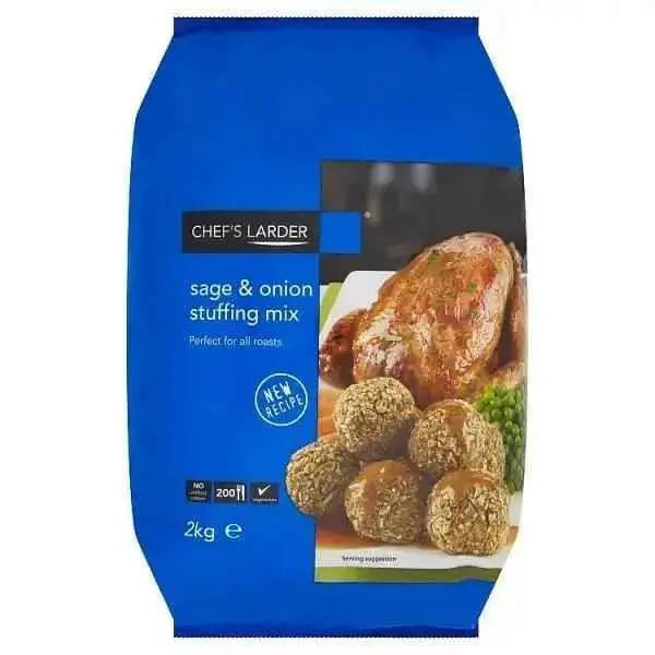 Chef's Larder Sage and Onion Stuffing Mix 2kg  Adomoo