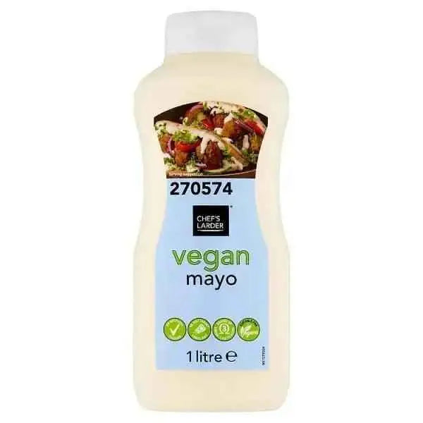 Chef's Larder Vegan Mayo 1 Litre  Adomoo