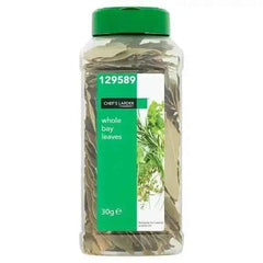 Chef's Larder Whole Bay Leaves 30g  Adomoo