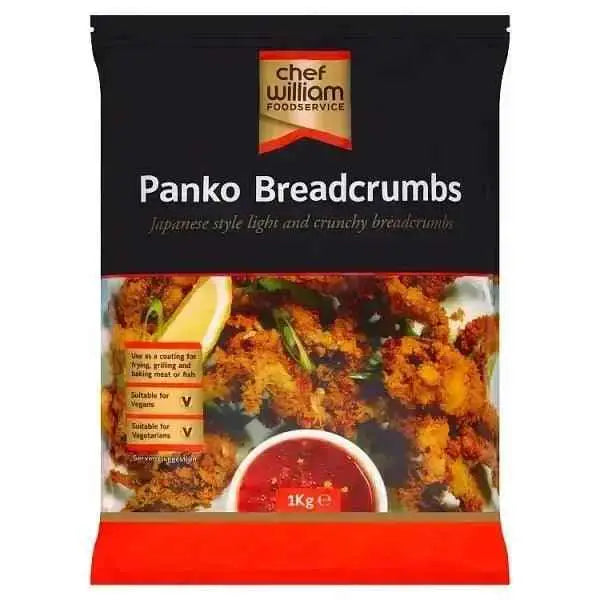 Chef William Foodservice Panko Breadcrumbs 1kg  Adomoo