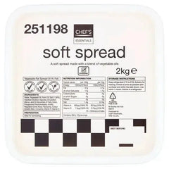 Chefs Essentials Soft Spread 2kg  Adomoo