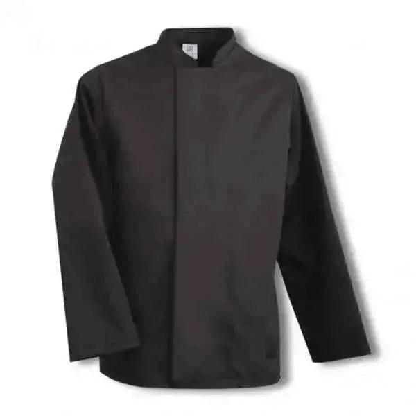 Chefs Jacket Long Sleeve Black, White 52''  Adomoo