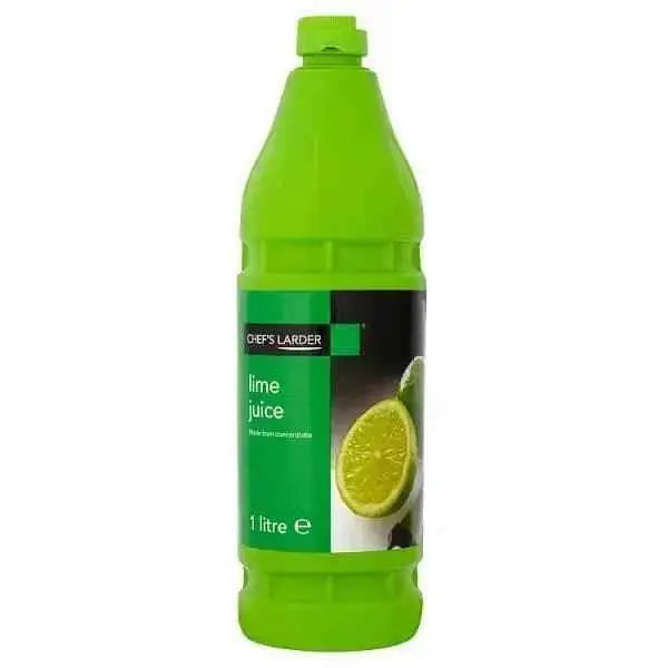 Chefs Larder Lime Juice from Concentrate 1 Litre  Adomoo