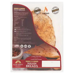 Clay Oven Bakery Spicy Naan Breads 360g  Adomoo