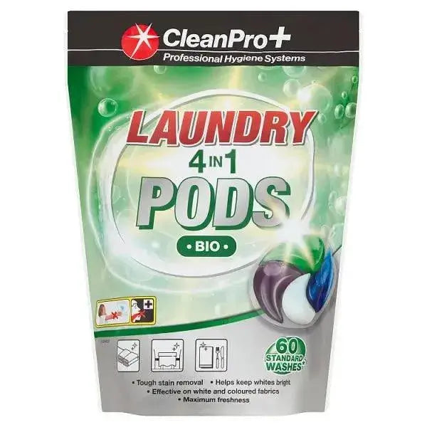 CleanPro+ Laundry 4 in 1 Pods Bio 1.62kg  Adomoo