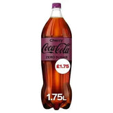 Coca-Cola Zero Sugar Cherry 1.75L (Case of 6) Adomoo