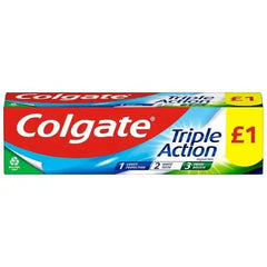 Colgate Triple Action Toothpaste 75ml (Case of 12)  Adomoo