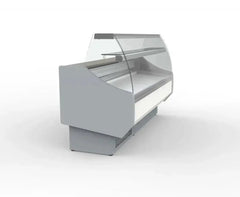 Coreco Refrigerated Curved Glass Serveover 2525mm - CVED-8-25-C  Adomoo