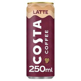 Costa Coffee Latte 12 x 250ml Cans Adomoo