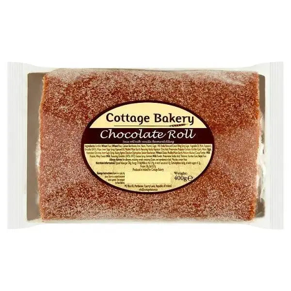 Cottage Bakery Chocolate Roll 400g (Case of 6)  Adomoo