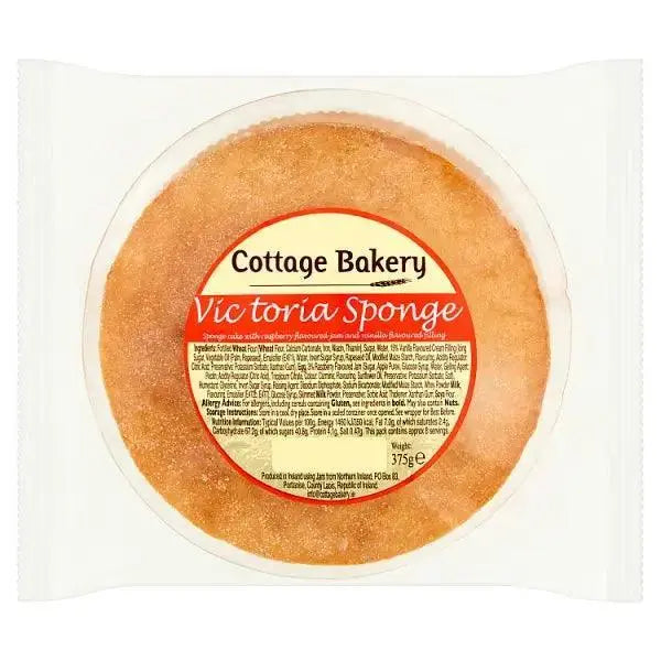 Cottage Bakery Victoria Sponge 375g  Adomoo