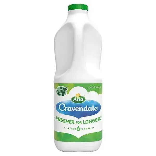 Cravendale Filtered Fresh Semi Skimmed Milk 2L Fresher for Longer  Adomoo