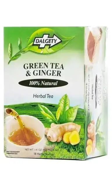 Dalgety Green Tea & Ginger, 40g  Adomoo