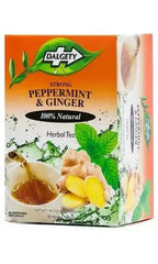 Dalgety Peppermint & Ginger Tea, 40g  Adomoo