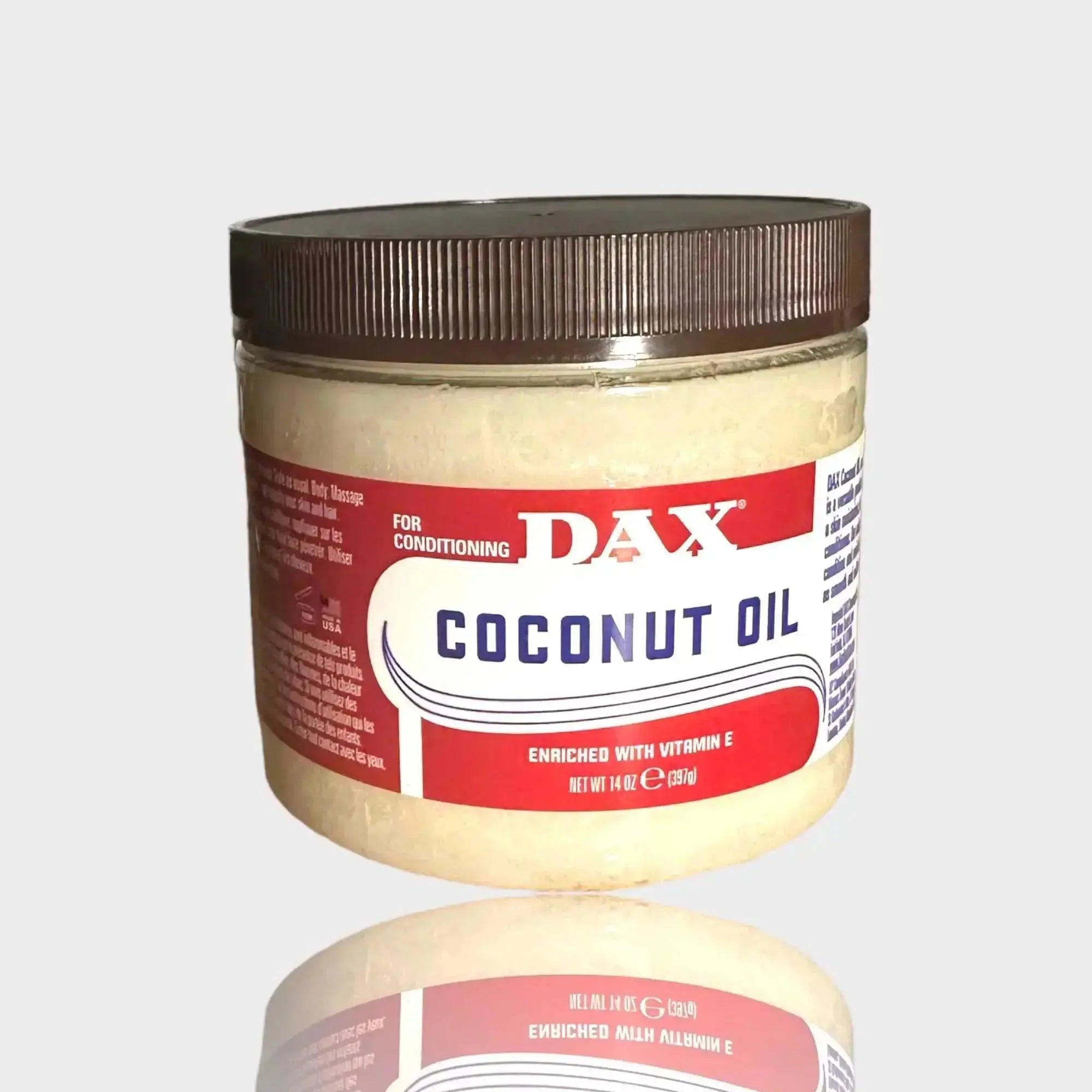 Dax Coconut Oil enriched with Vitamin E 14 oz. (397g)  Adomoo