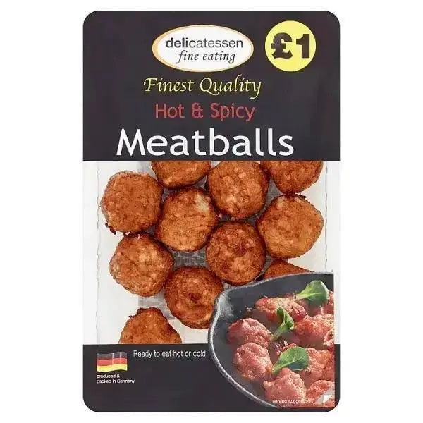 Delicatessen Fine Eating Hot & Spicy Meatballs 200g  Adomoo