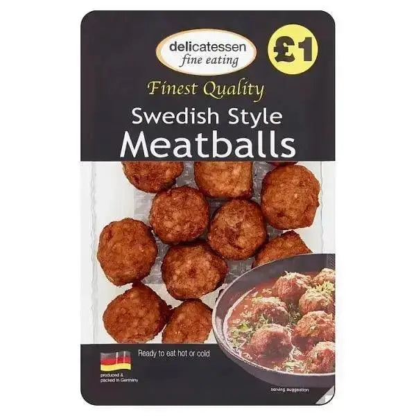 Delicatessen Fine Eating Swedish Style Meatballs 200g  Adomoo