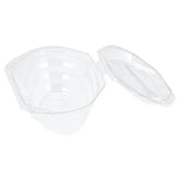 Disposable Oval Hinged Salad Bowl (20 per pack) Adomoo