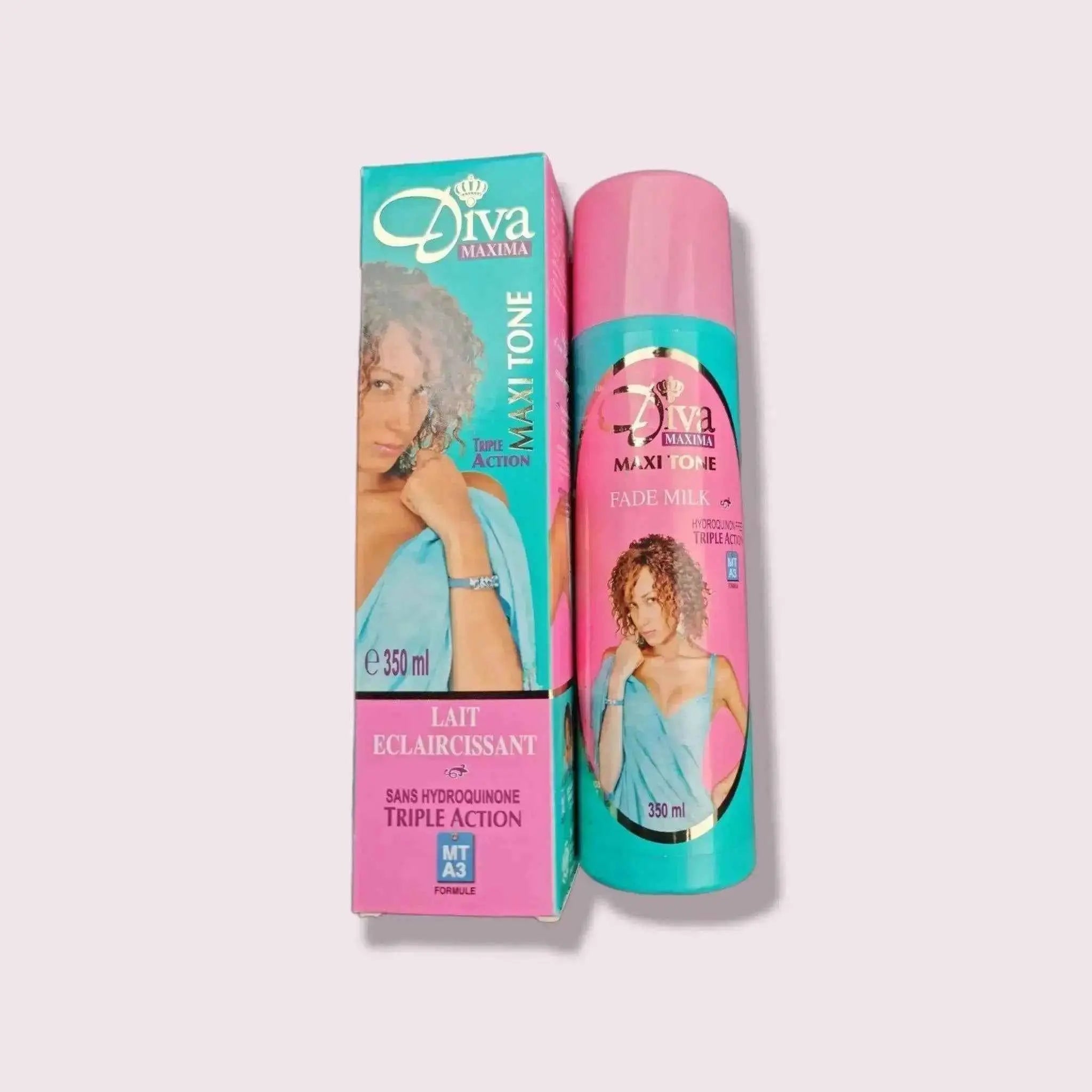Diva Maxima Triple Action Maxi Tone Fade Milk Skin Lotion  Adomoo