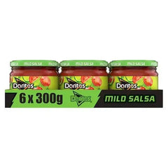 Doritos Mild Salsa Sharing Dip Tray 6 x 300g (Case of 6)  Adomoo