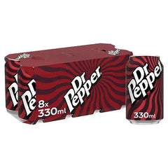 Dr Pepper 8 x 330ml (Case of 3)  Adomoo