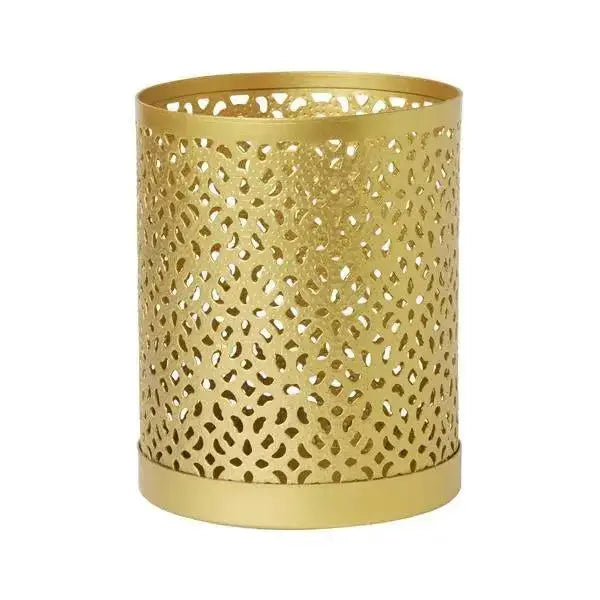 Duni Bliss Gold Candleholder Metal 100x80mm  Adomoo