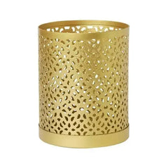 Duni Bliss Gold Candleholder Metal 100x80mm  Adomoo