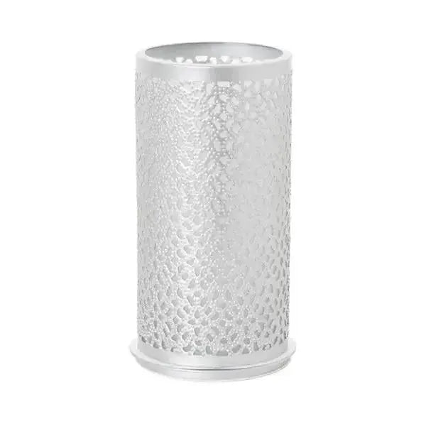 Duni Bliss Silver Candleholder Metal 140x75mm  Adomoo