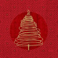Duni Elegant Trees Napkin 3ply 33cm  Adomoo
