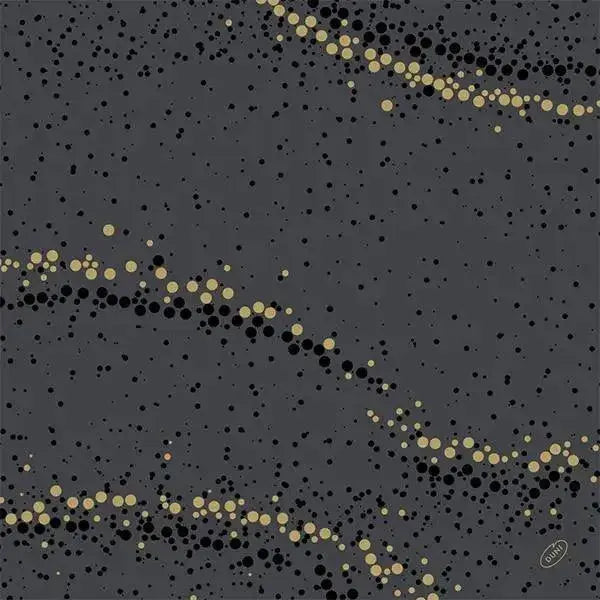 Duni Golden Stardust 40cm Dunisoft NapkinBlack  Adomoo