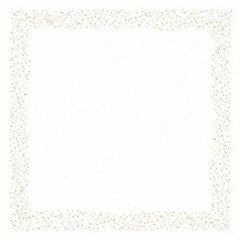 Duni Golden Stardust White Slipcover 84x84cm  Adomoo