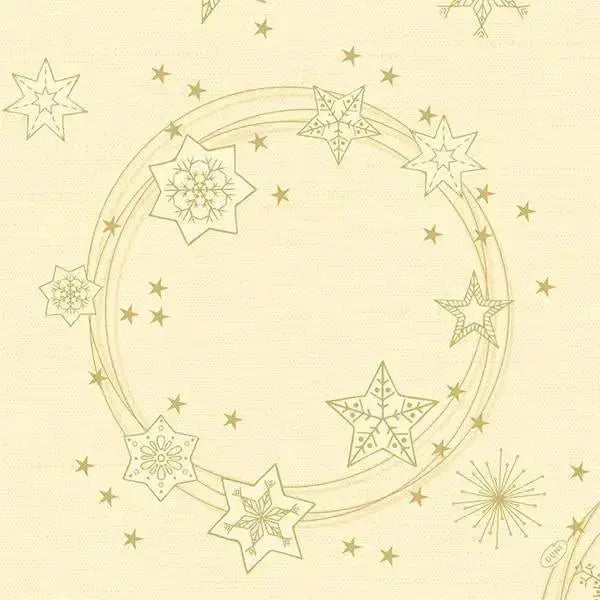 Duni Star Shine Cream 40cm Dunisoft Napkin  Adomoo