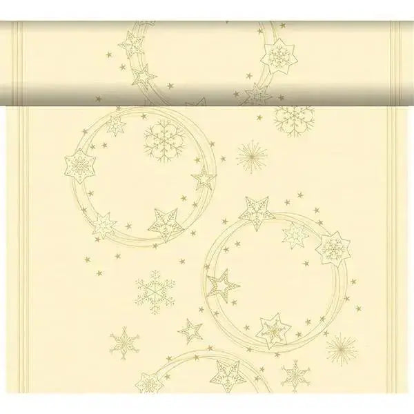 Duni Star Shine Cream Dunicel Tete a Tete 0.4x24m  Adomoo