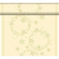 Duni Star Shine Cream Dunicel Tete a Tete 0.4x24m  Adomoo