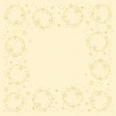 Duni Star Shine Cream Slipcover Dunisilk 84x84cm  Adomoo