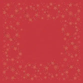 Duni Star Shine Red Slipcover Dunisilk 84x84cm  Adomoo