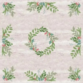 Duni Winter Greene Slipcover Dunisilk 84x84cm  Adomoo