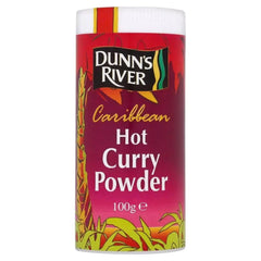 Dunns’ River Hot Curry Powder 100g (12 in Case) Adomoo