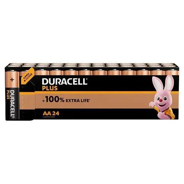 Duracell Plus AA 24pk  Adomoo