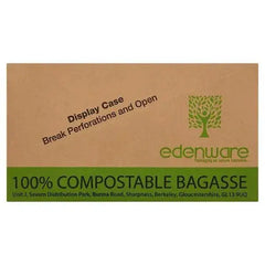 Edenware 200 Bagasse Large Meal Box (Case of 4)  Adomoo