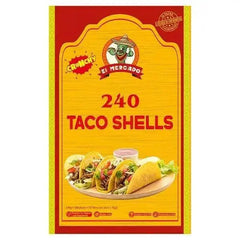 El Mercado 240 Taco Shells 3.6kg  Adomoo