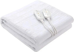 Electric Heated Blanket 3 Heat Setting Heated Mattress Cover 150x160cm Adomoo