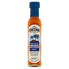 Encona West Indian Original Hot Pepper Sauce 142ml (Case of 6)  Adomoo