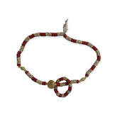 Ethnic chunky bead necklace and bangle Adomoo