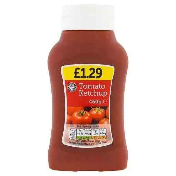 Euro Shopper Tomato Ketchup 460g (Case of 8) Adomoo